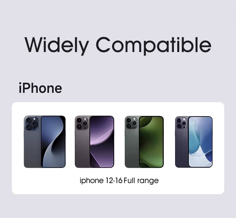 Qi2 Magnetic Wireless Charger Fast Charger 3-in-1