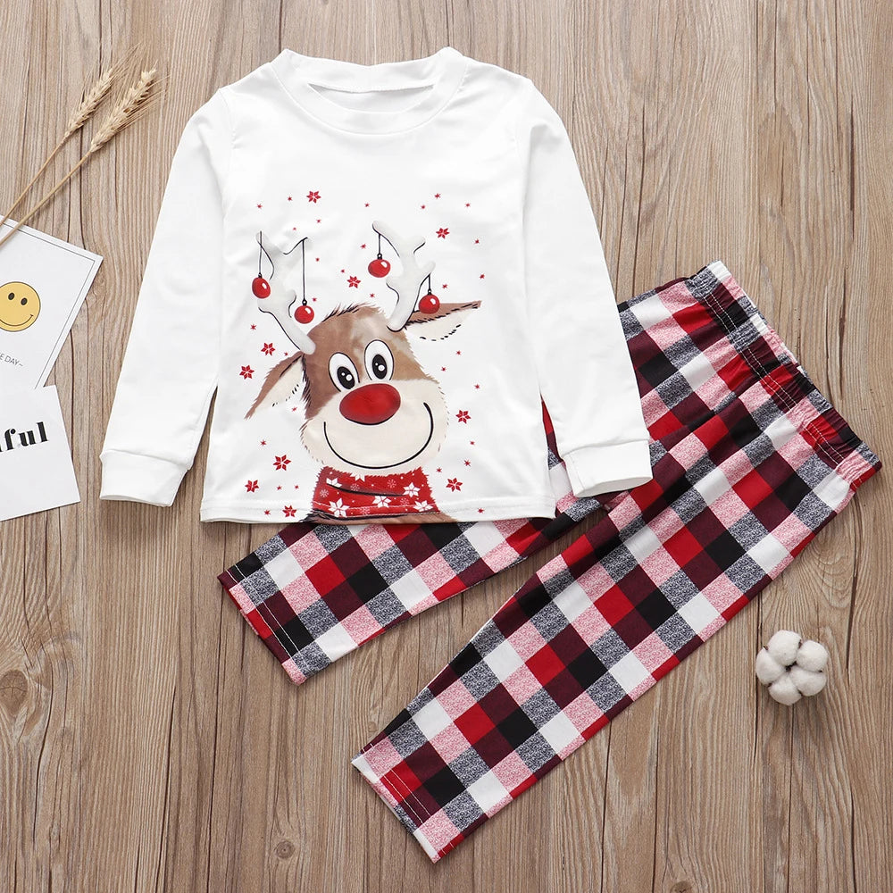 Family Matching Christmas Pyjama Set - Rudolph