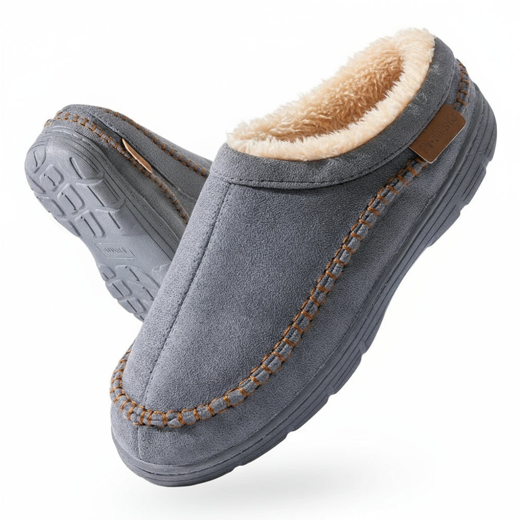 Pmoiste Soft Faux Suede House Slippers