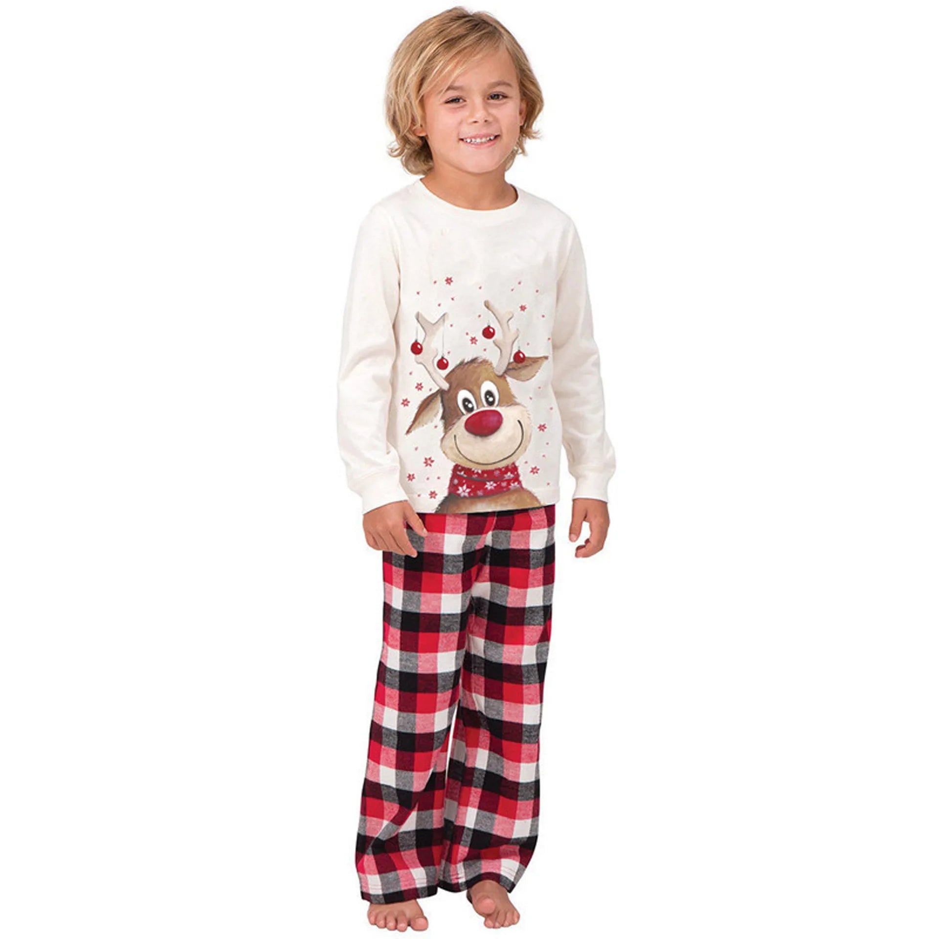 Family Matching Christmas Pyjama Set - Rudolph