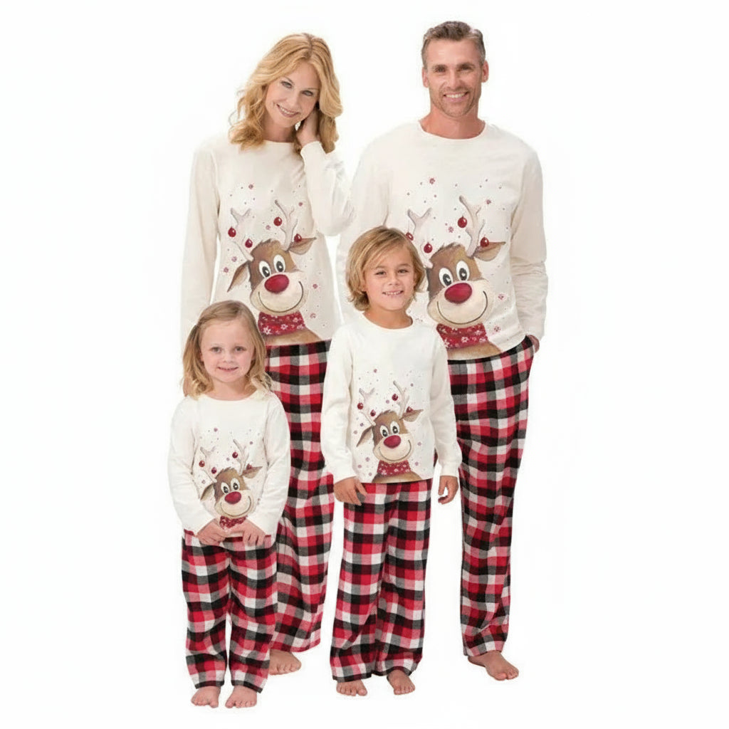 Family Matching Christmas Pyjama Set - Rudolph