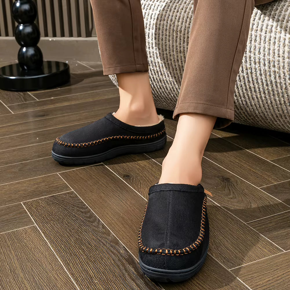 Pmoiste Soft Faux Suede House Slippers